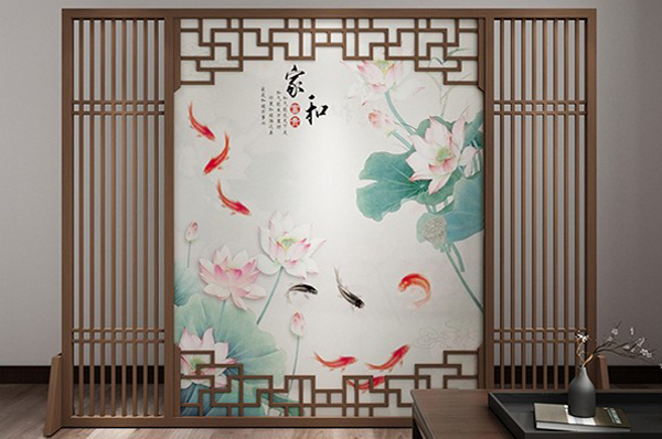 實木屏風